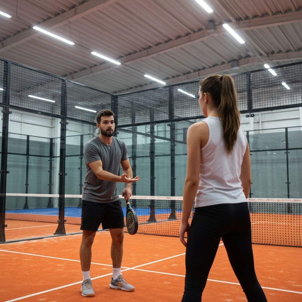 Cours de padel au Vibora Padel